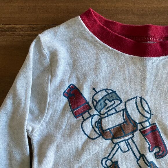 Carter's 3-Piece Robot Pajama Set Boys' 5T - Picture 9 of 13
